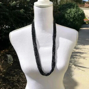 1970’s Beaded Necklace and Earring Set